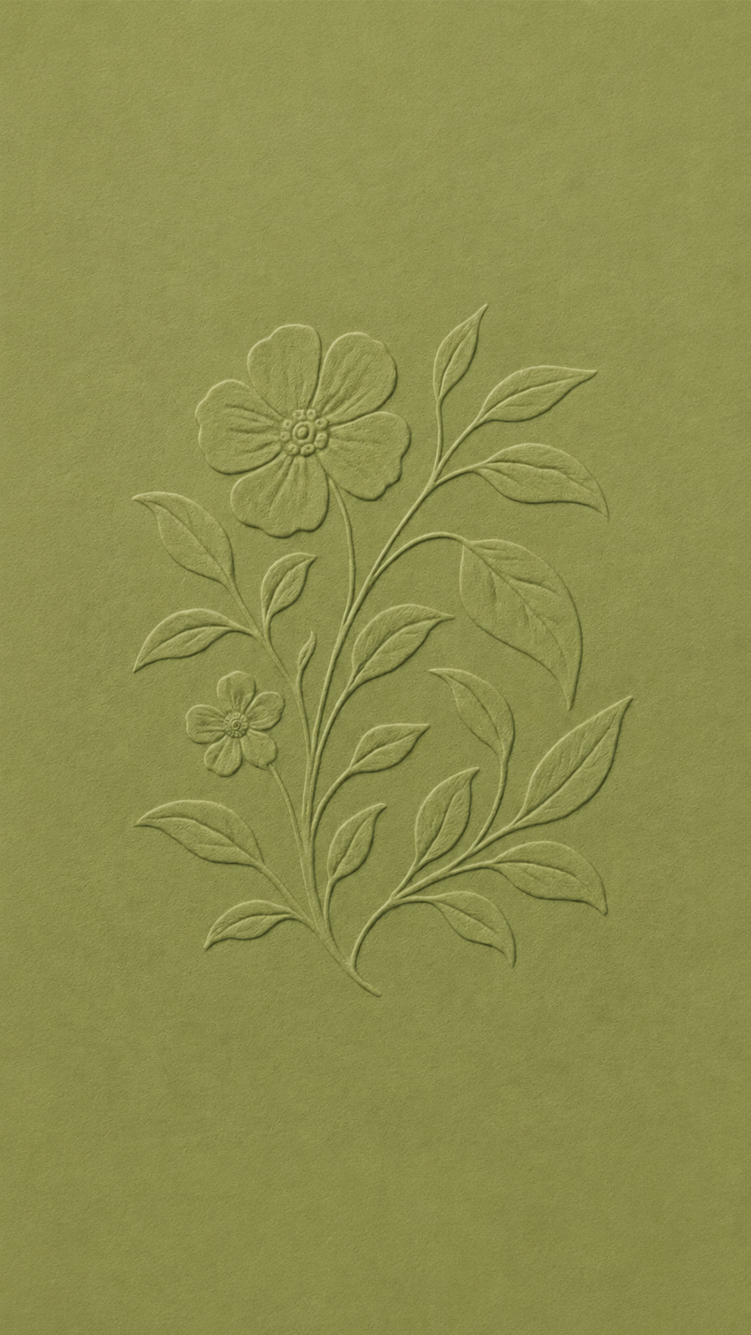 Floral embossing